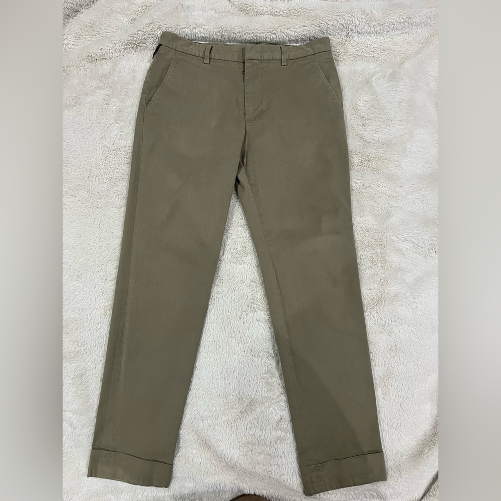 Gucci Men's Olive Chino Trousers